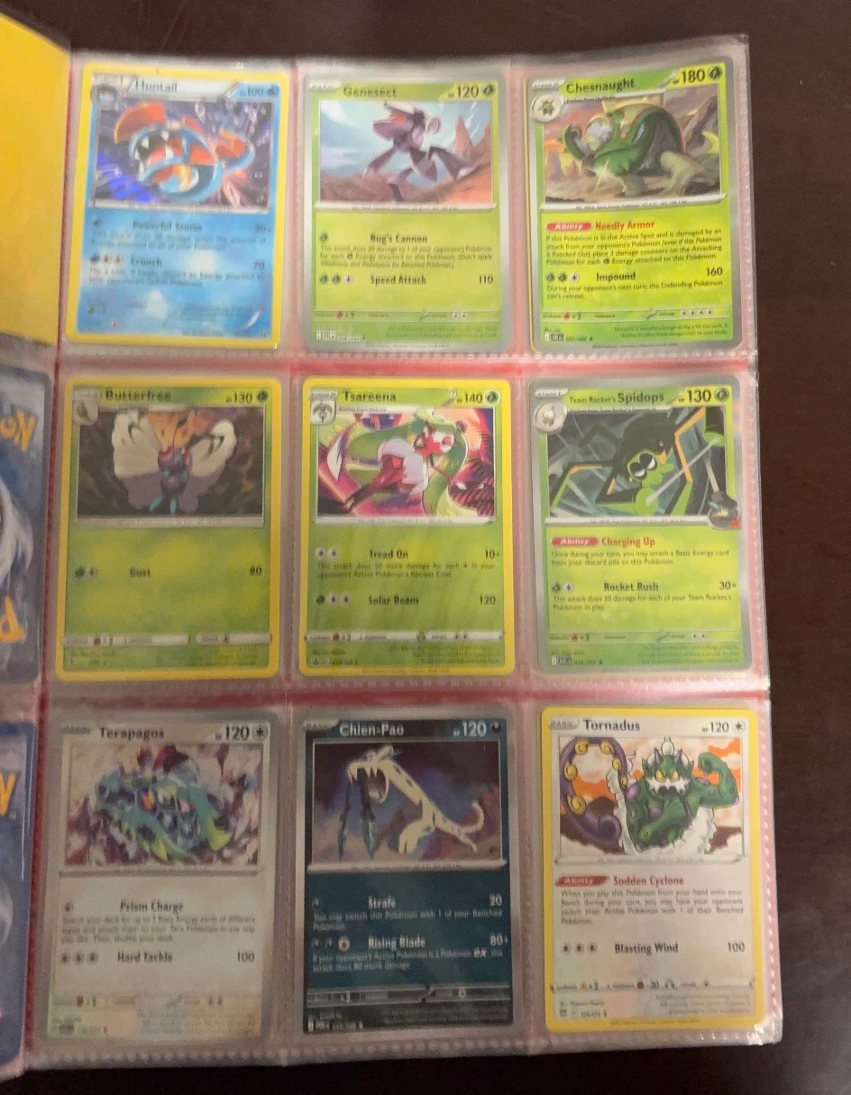 Collection of 9 Pokemon Trading Cards