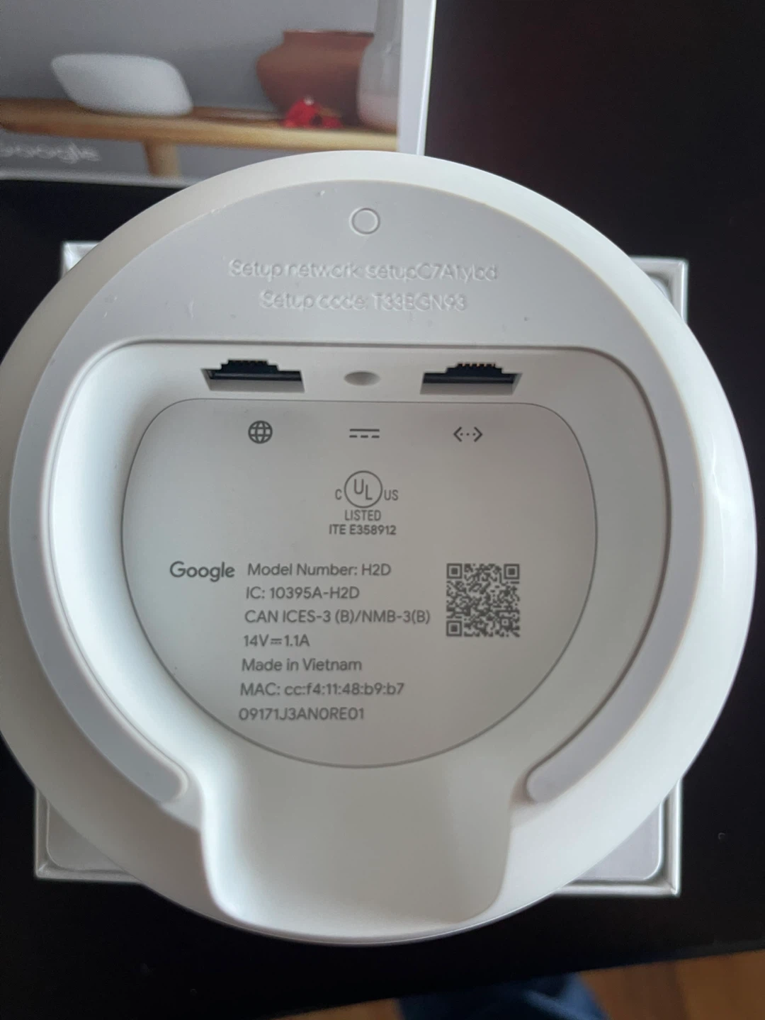Google Nest Wifi Router H2D - photo 2