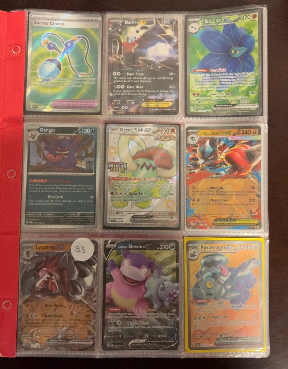 Assorted Pokemon Trading Card Collection