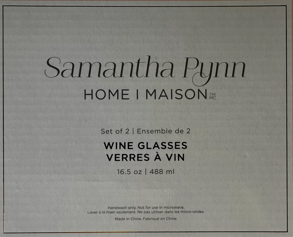 Samantha Pynn Wine Glasses, Set of 2 - photo 2