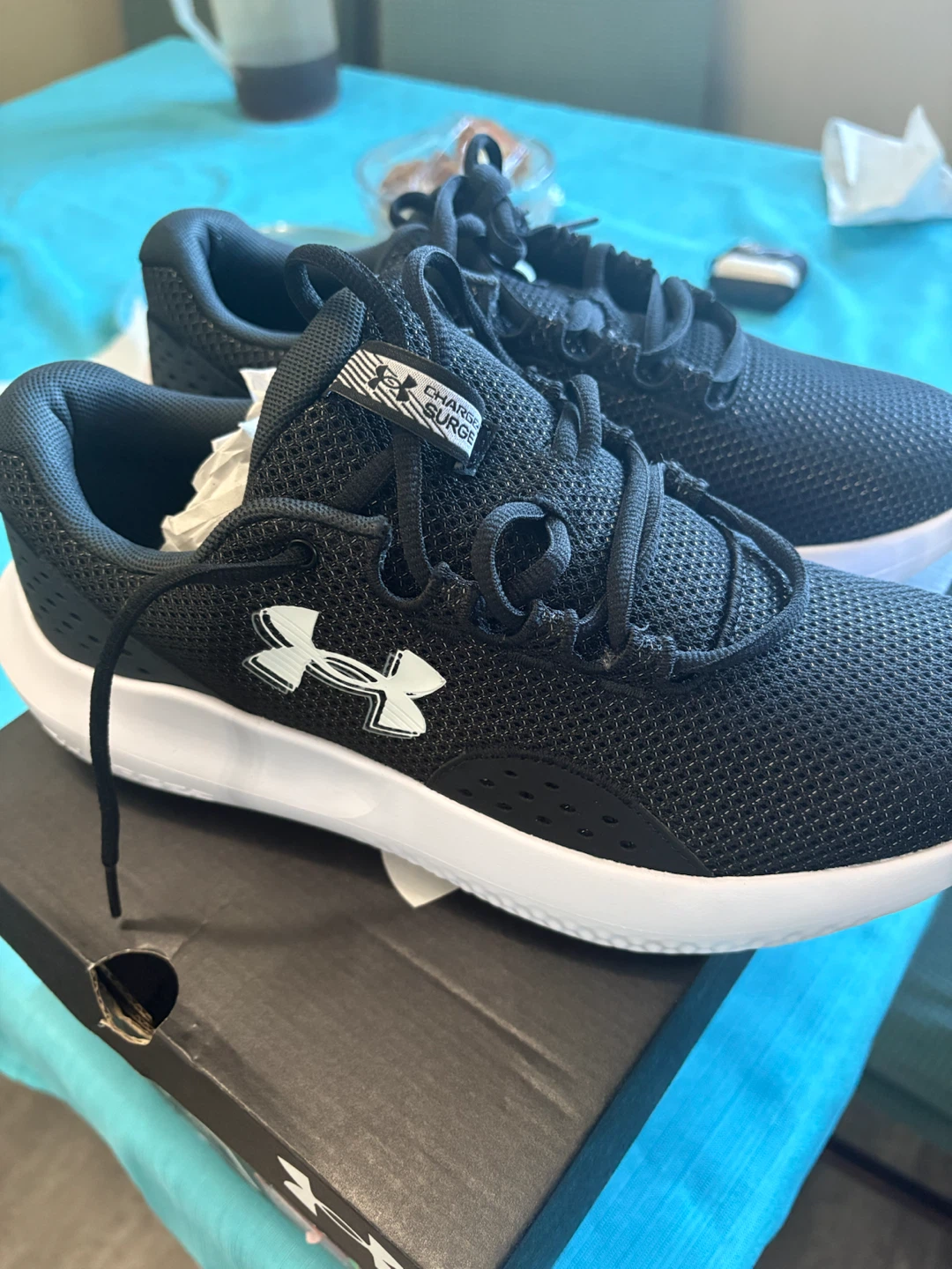 Under Armour Charged Surge 4 Sneakers - Black - photo 2