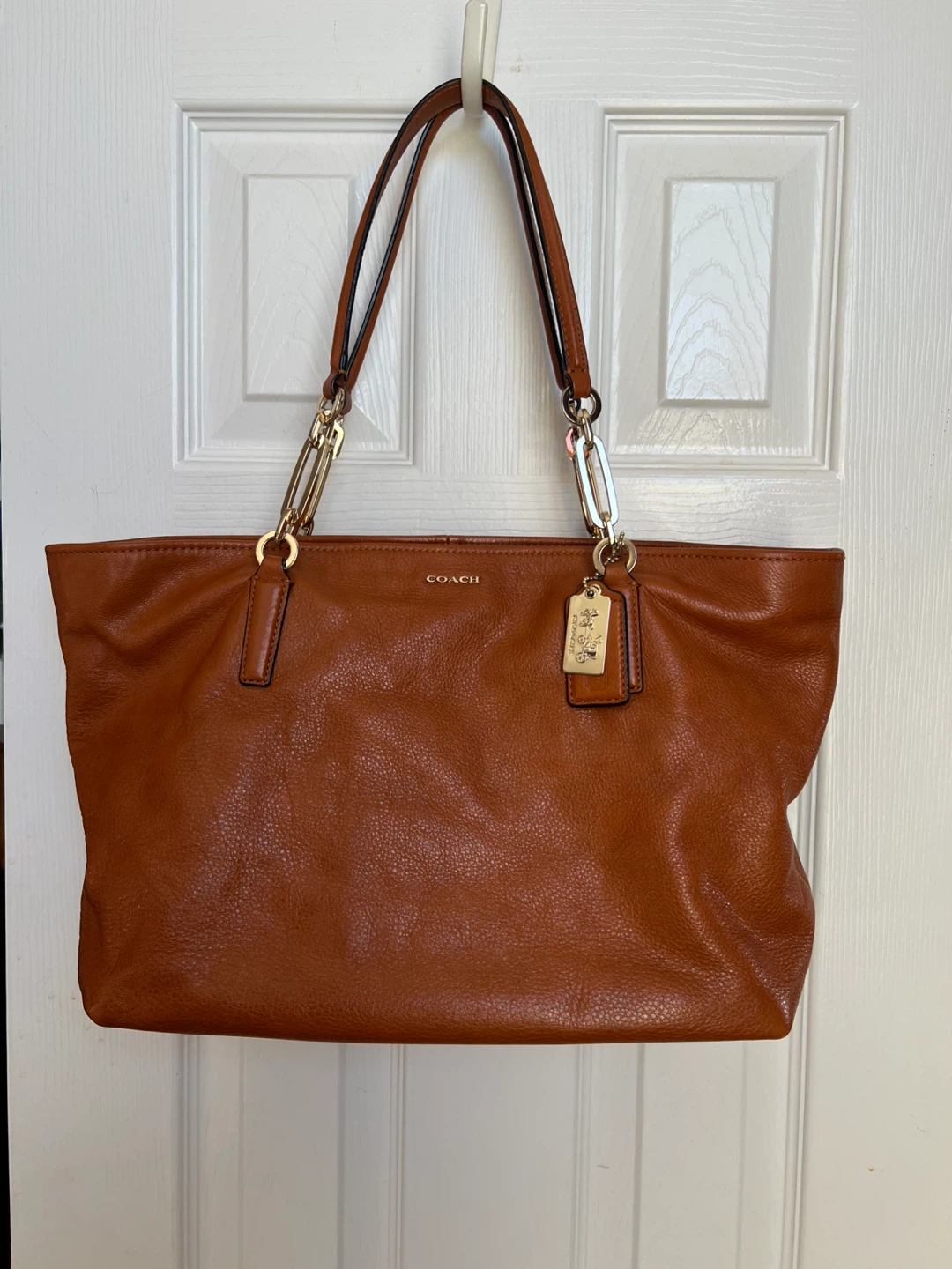 Like new Coach Leather Tote Bag