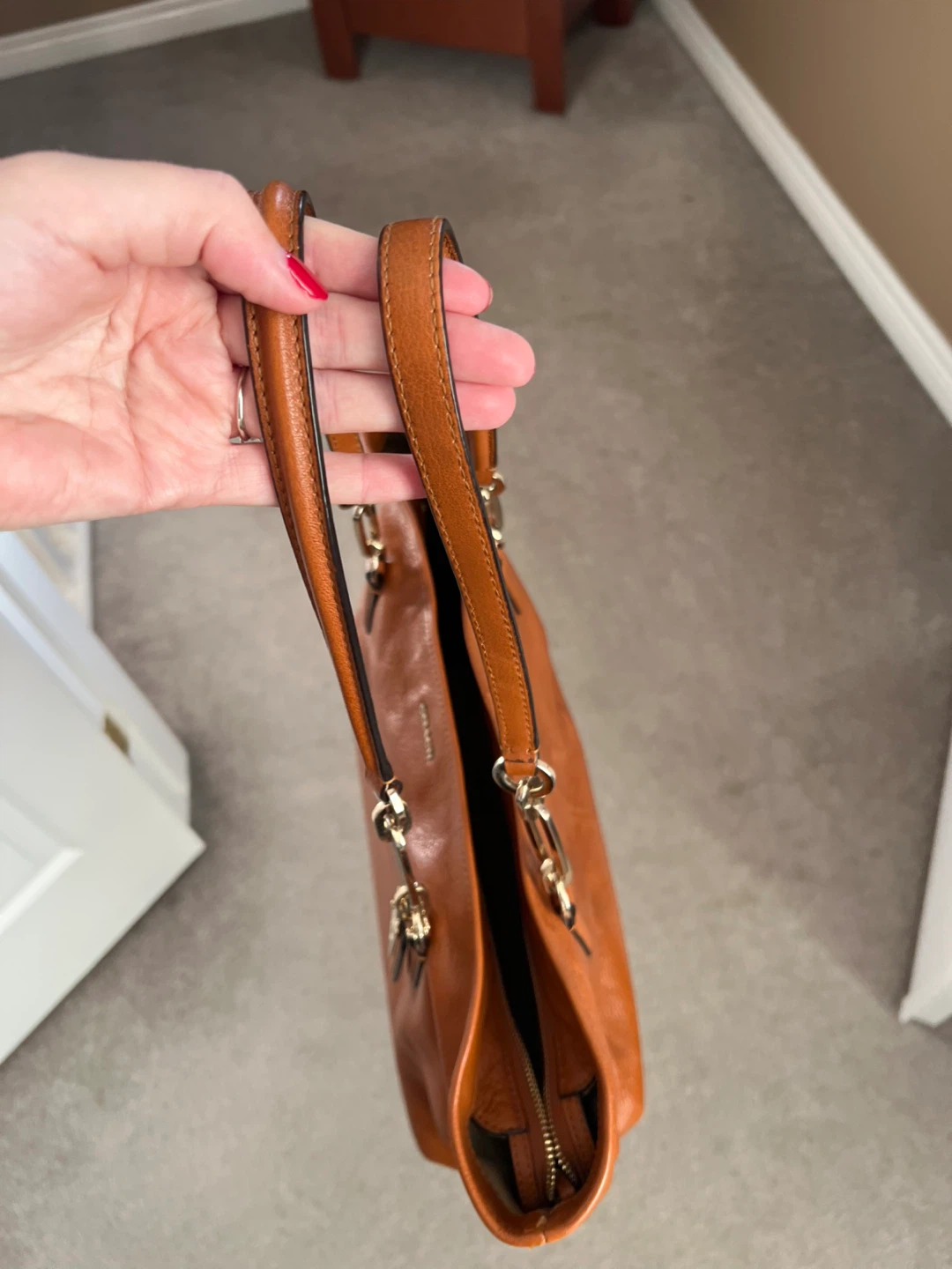 Like new Coach Leather Tote Bag - photo 3