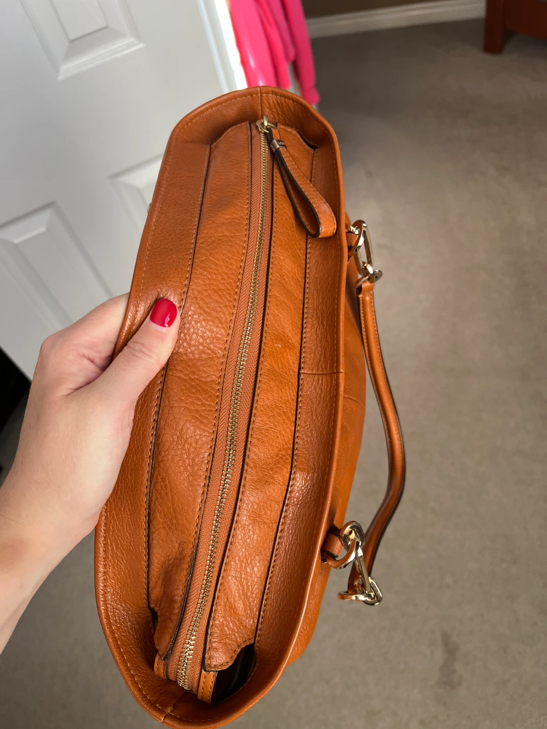 Like new Coach Leather Tote Bag - photo 5
