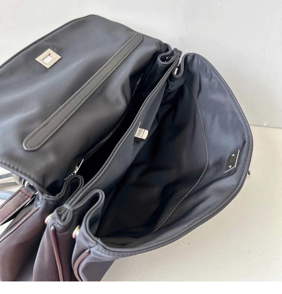 Black Nylon Handbag - photo 3