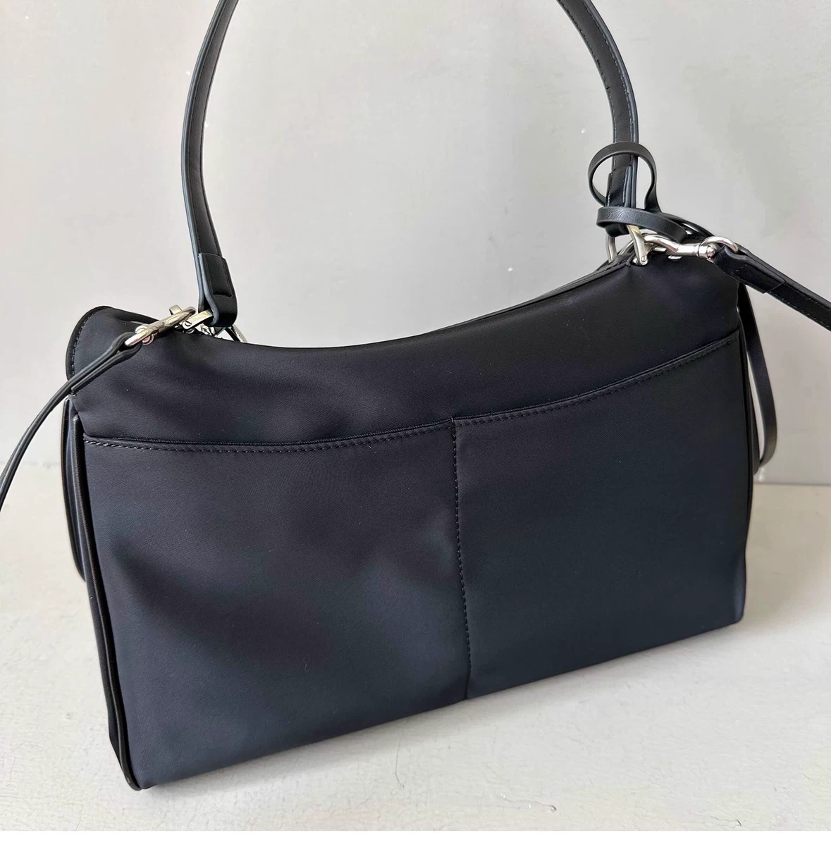 Black Nylon Handbag - photo 5