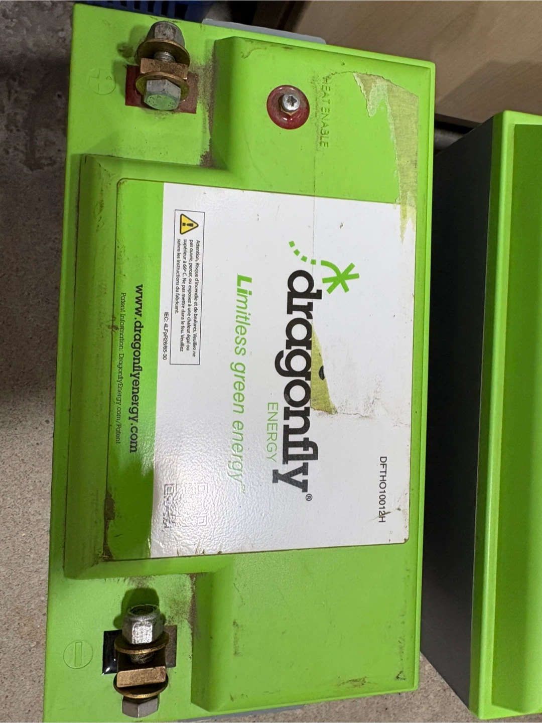 Dragonfly Energy DFTHO10012H Battery