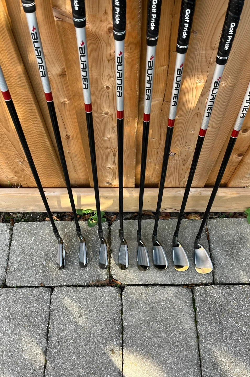 LH Taylormade Burner 2.0 Iron Set