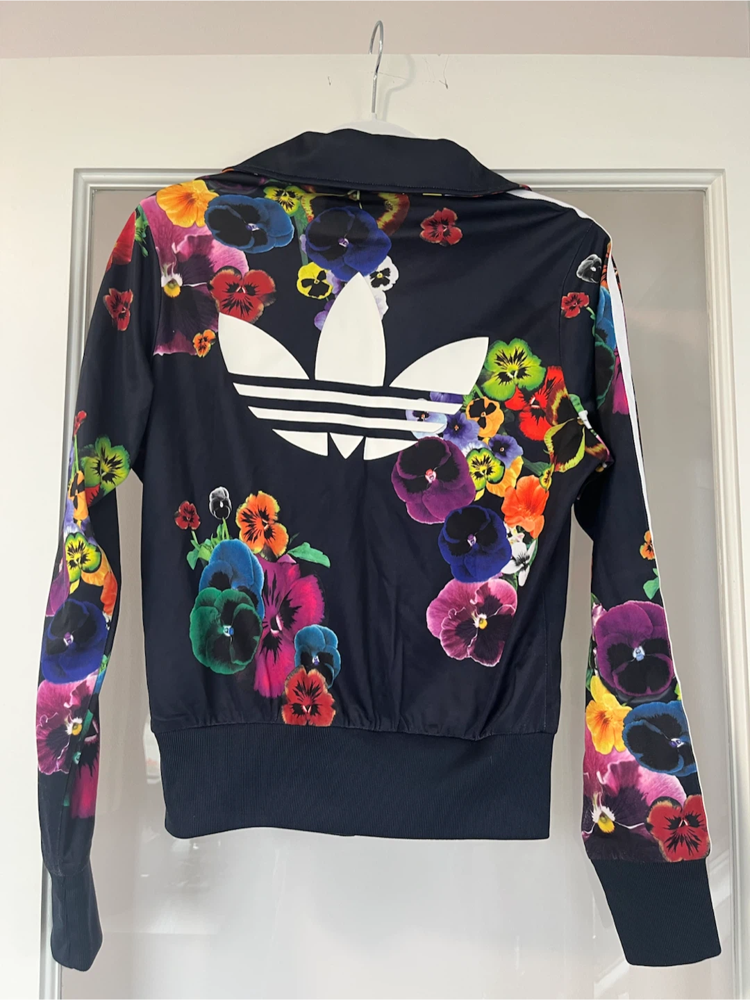 Adidas Originals Floral Print Track Jacket - photo 2