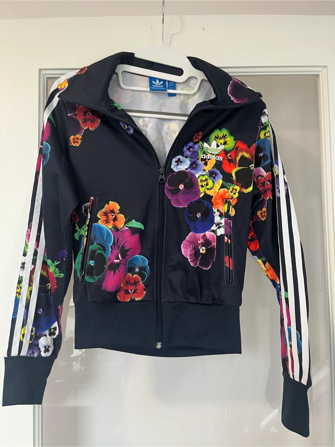 Adidas Originals Floral Print Track Jacket - photo 3