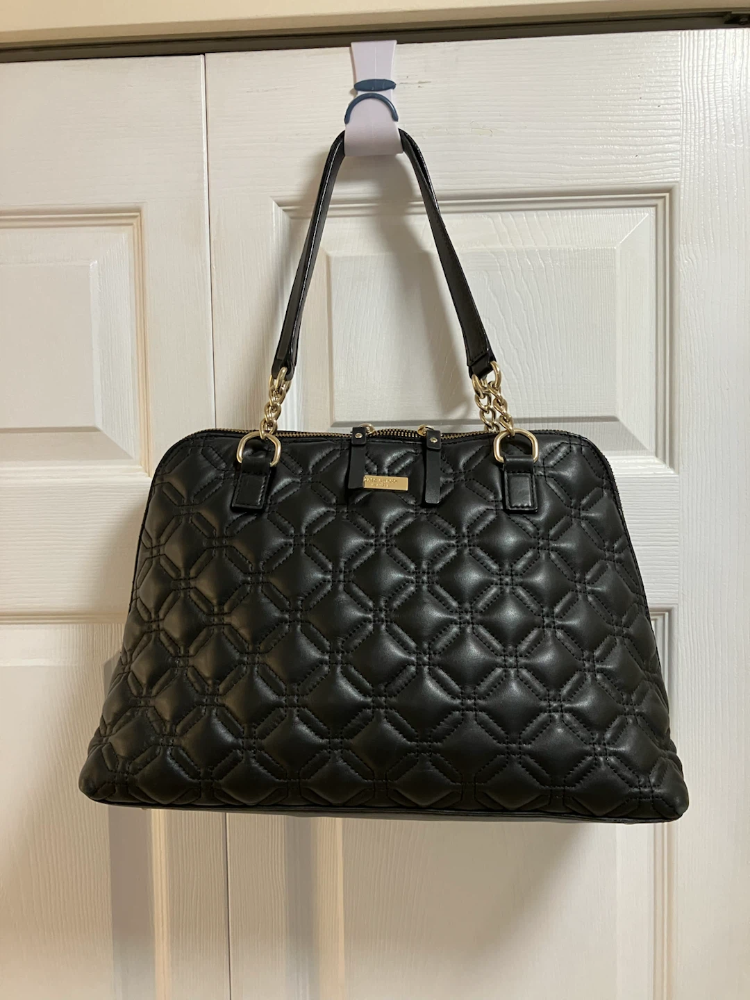 Kate Spade New York Black Quilted Tote