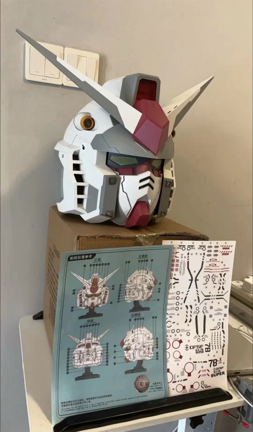 RX-78 Gundam Head Model - photo 5