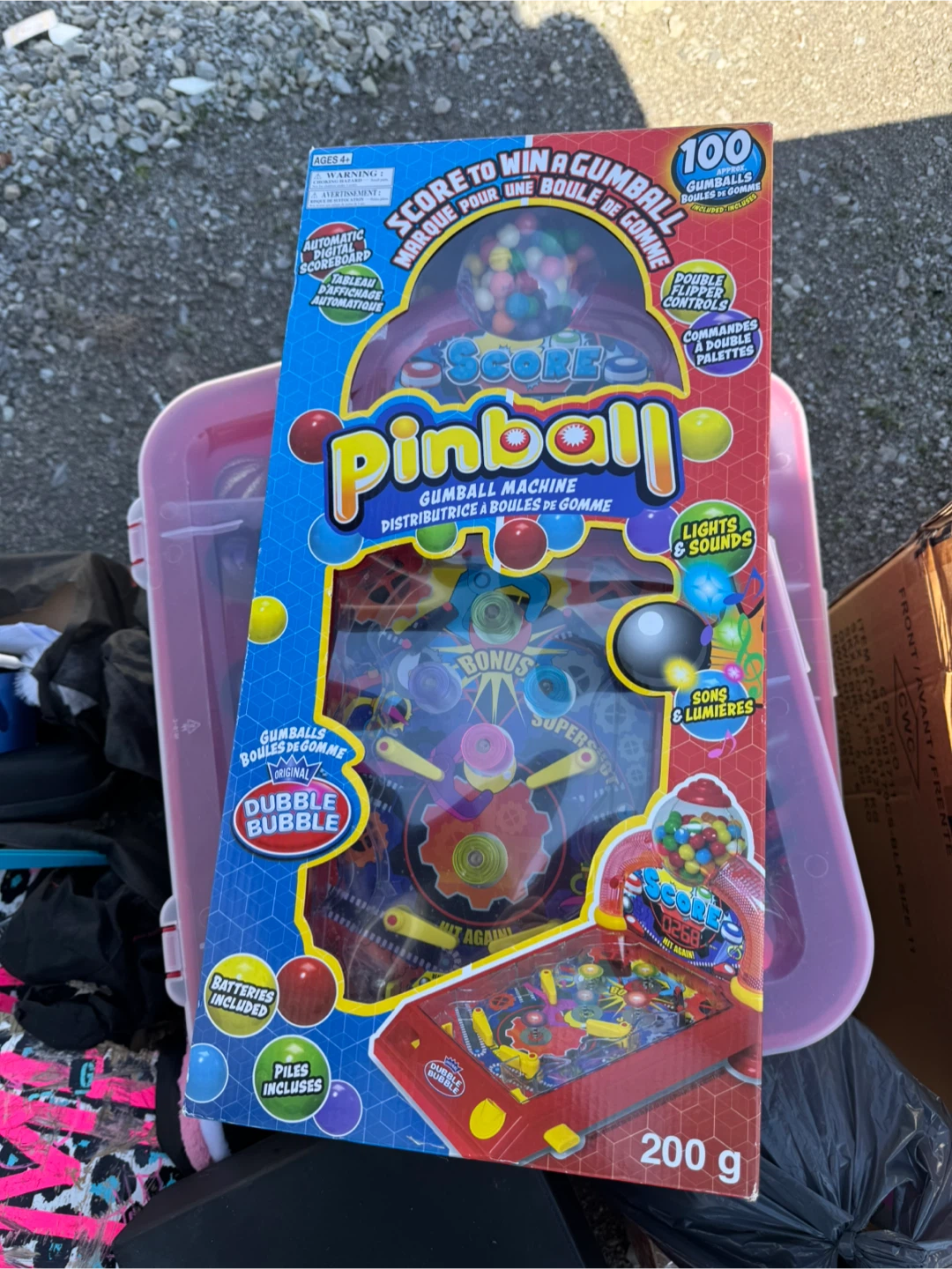 Score Pinball Gumball Machine