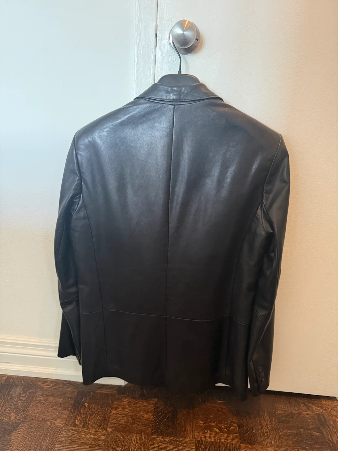 Danier Black Italian Leather Blazer - photo 2