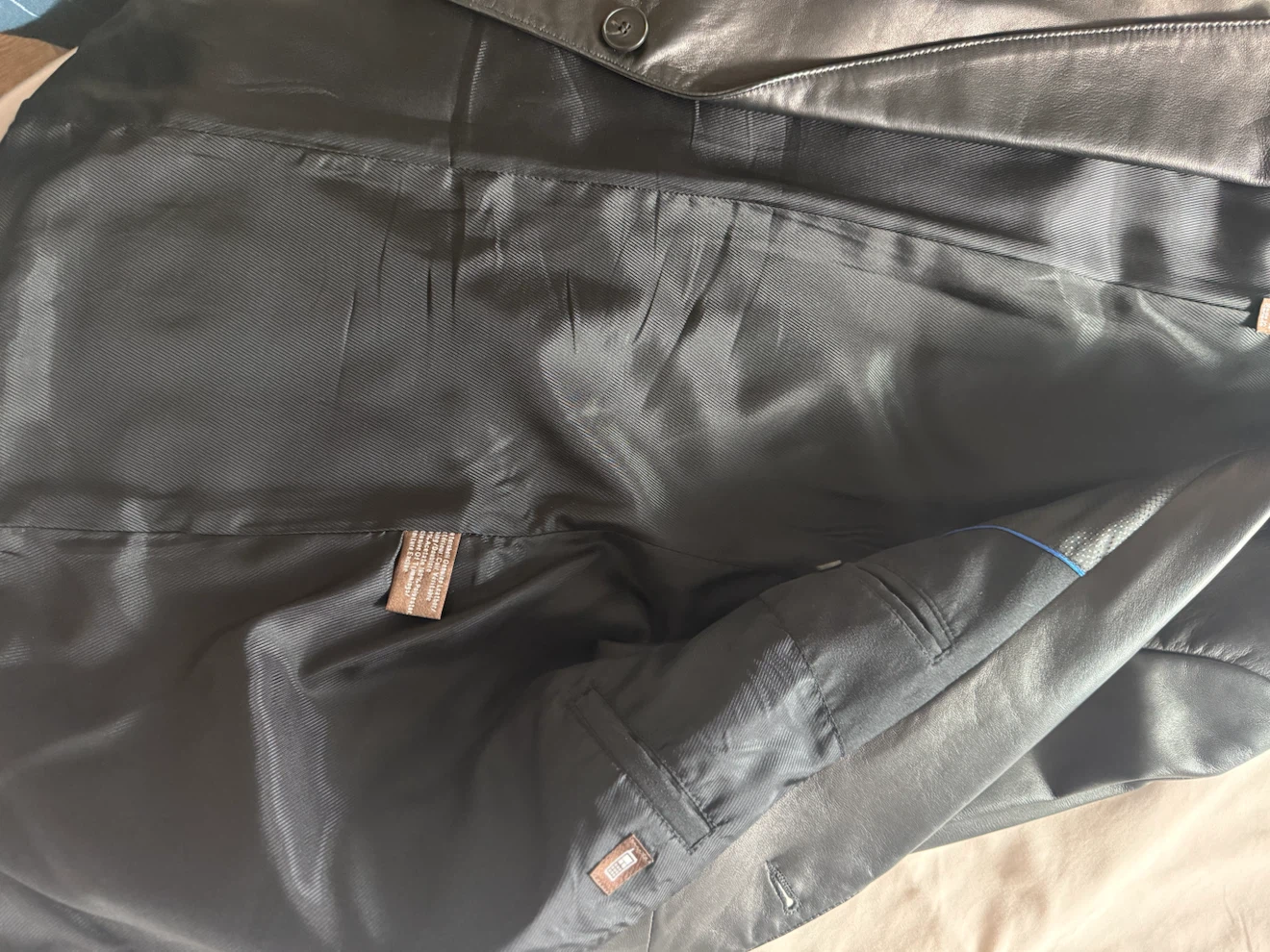 Danier Black Italian Leather Blazer - photo 5