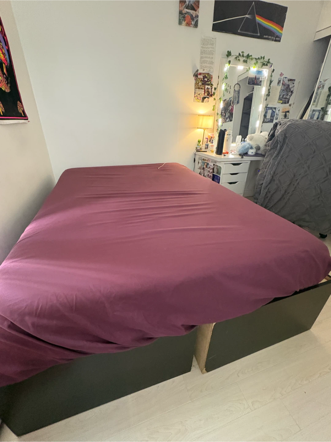 Dark Brown Storage Bed Frame - photo 4