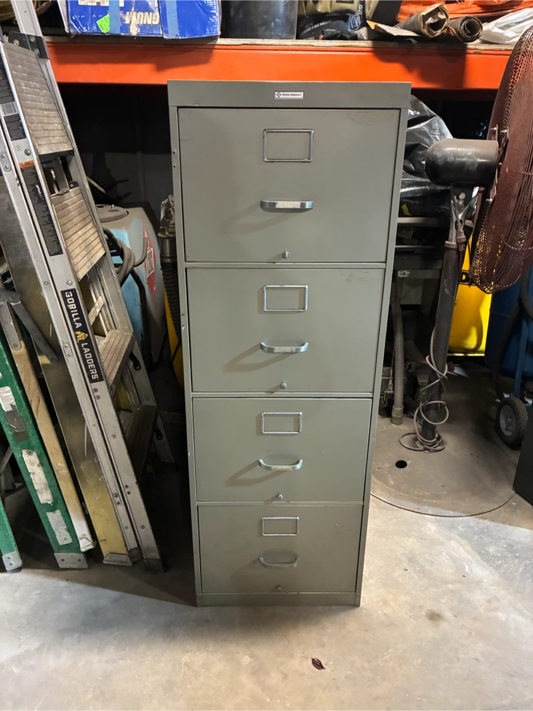 Office Specialty 4-Drawer Metal Filing Cabinet - photo 2