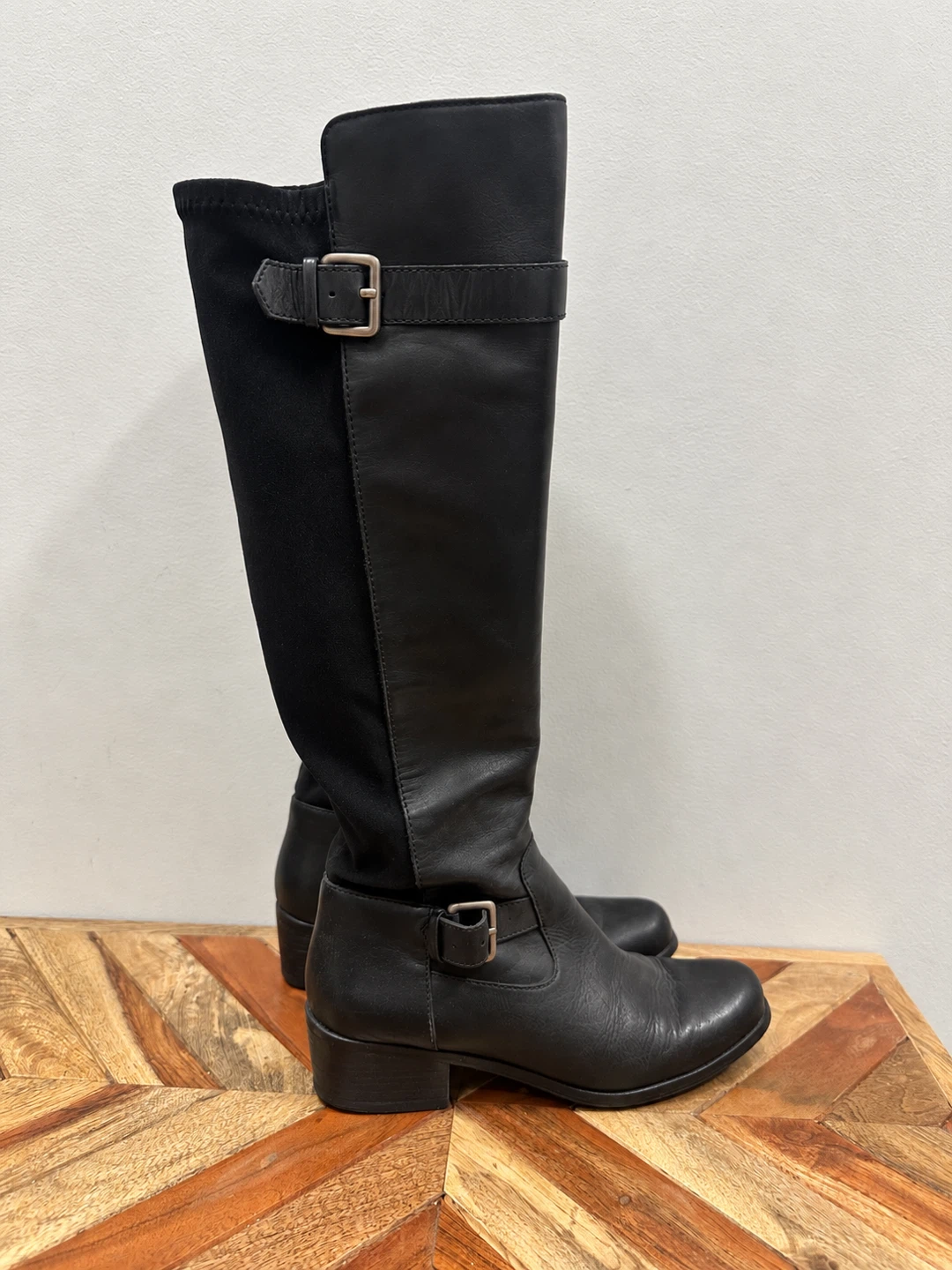 Tahari Black Knee-High Boots - photo 3