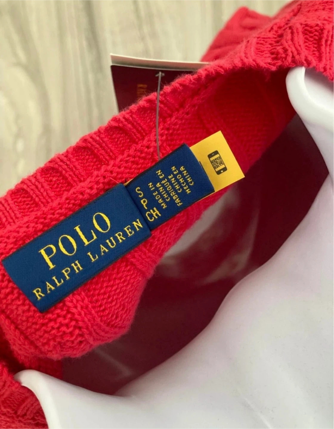 Ralph Lauren Cable Knit Sweater - Red - photo 4