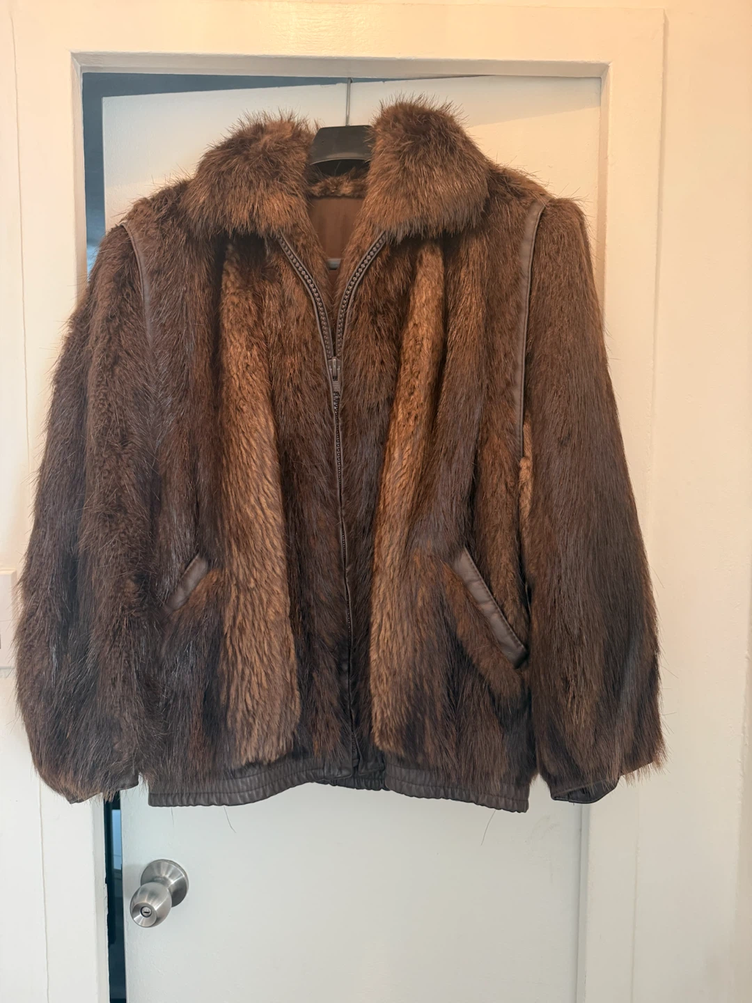 Vintage Brown Fur Jacket - photo 2