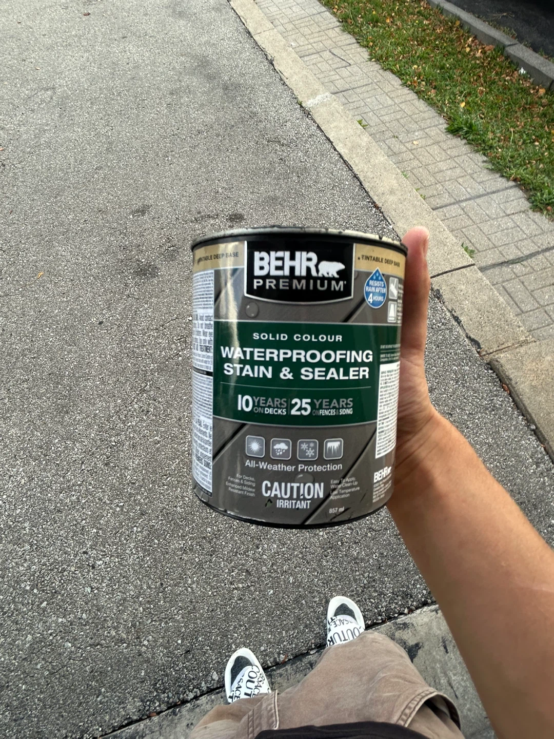 Behr Premium Waterproofing Stain & Sealer