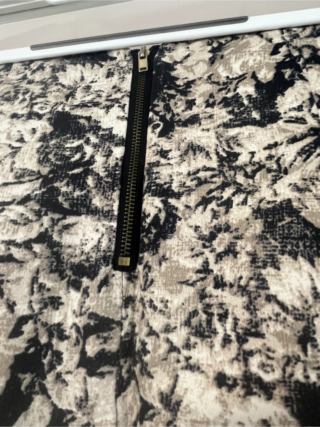Floral pattern mini skirt - photo 2