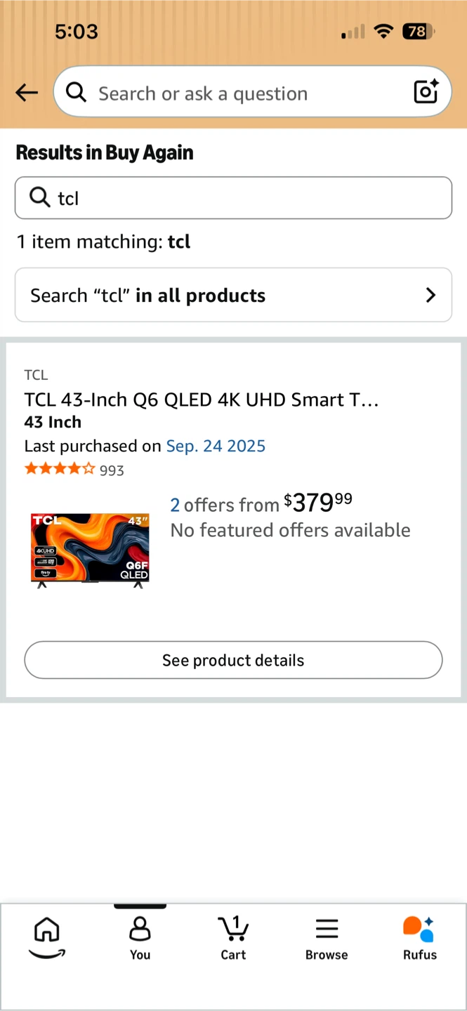 TCL 43-Inch Q6 QLED 4K UHD Smart TV - photo 5