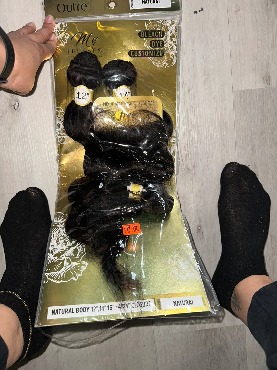 Outre My Tresses Natural Body Hair Bundle Set - photo 3