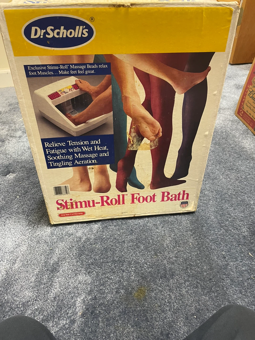 Dr. Scholl's Stimu-Roll Foot Bath Model 66612