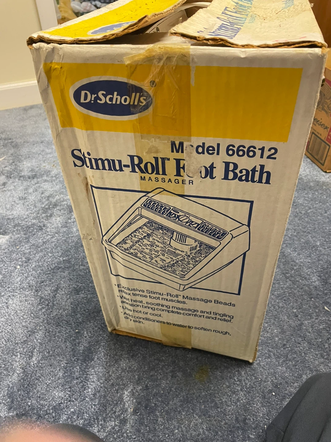 Dr. Scholl's Stimu-Roll Foot Bath Model 66612 - photo 2