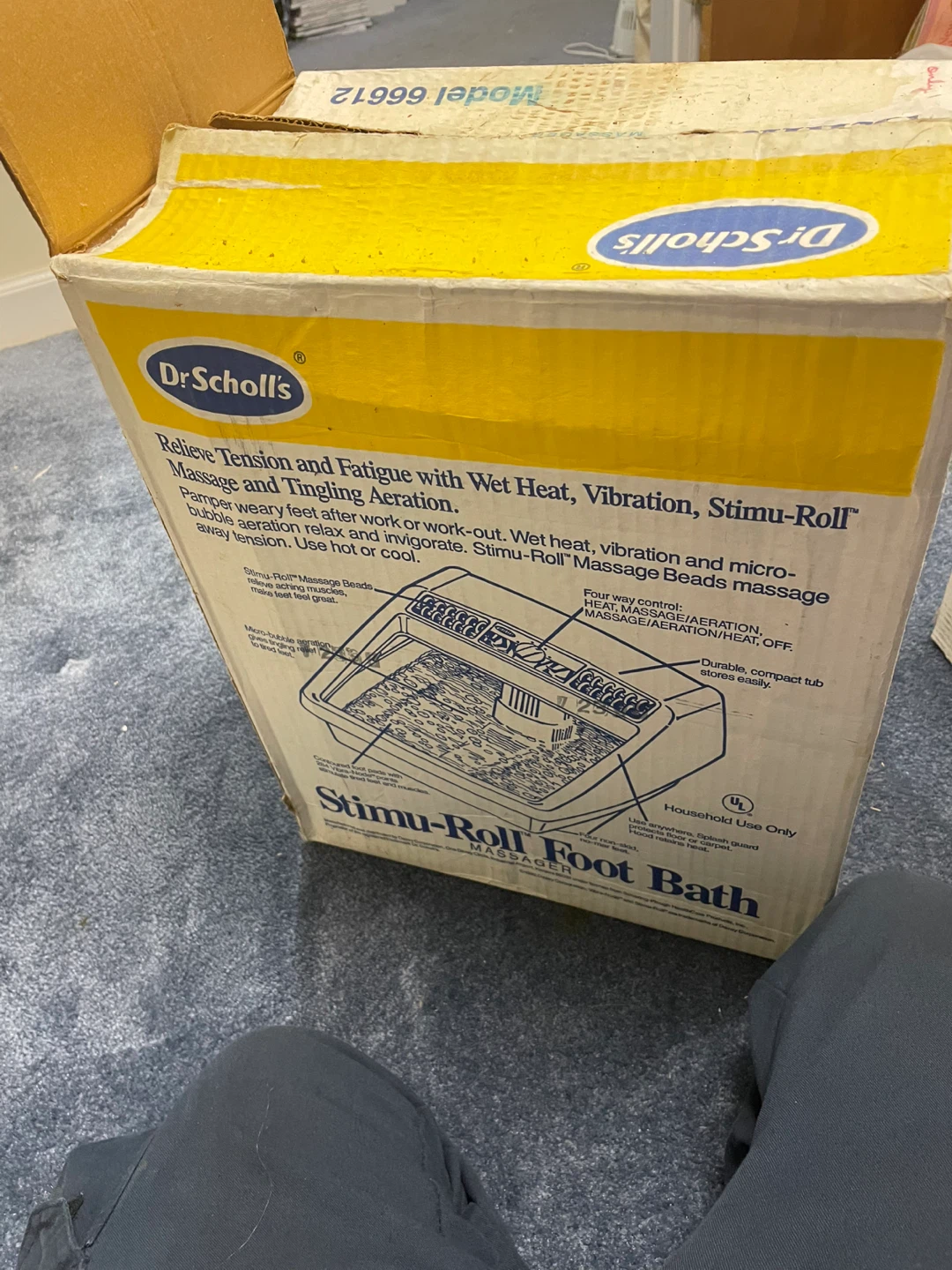 Dr. Scholl's Stimu-Roll Foot Bath Model 66612 - photo 3