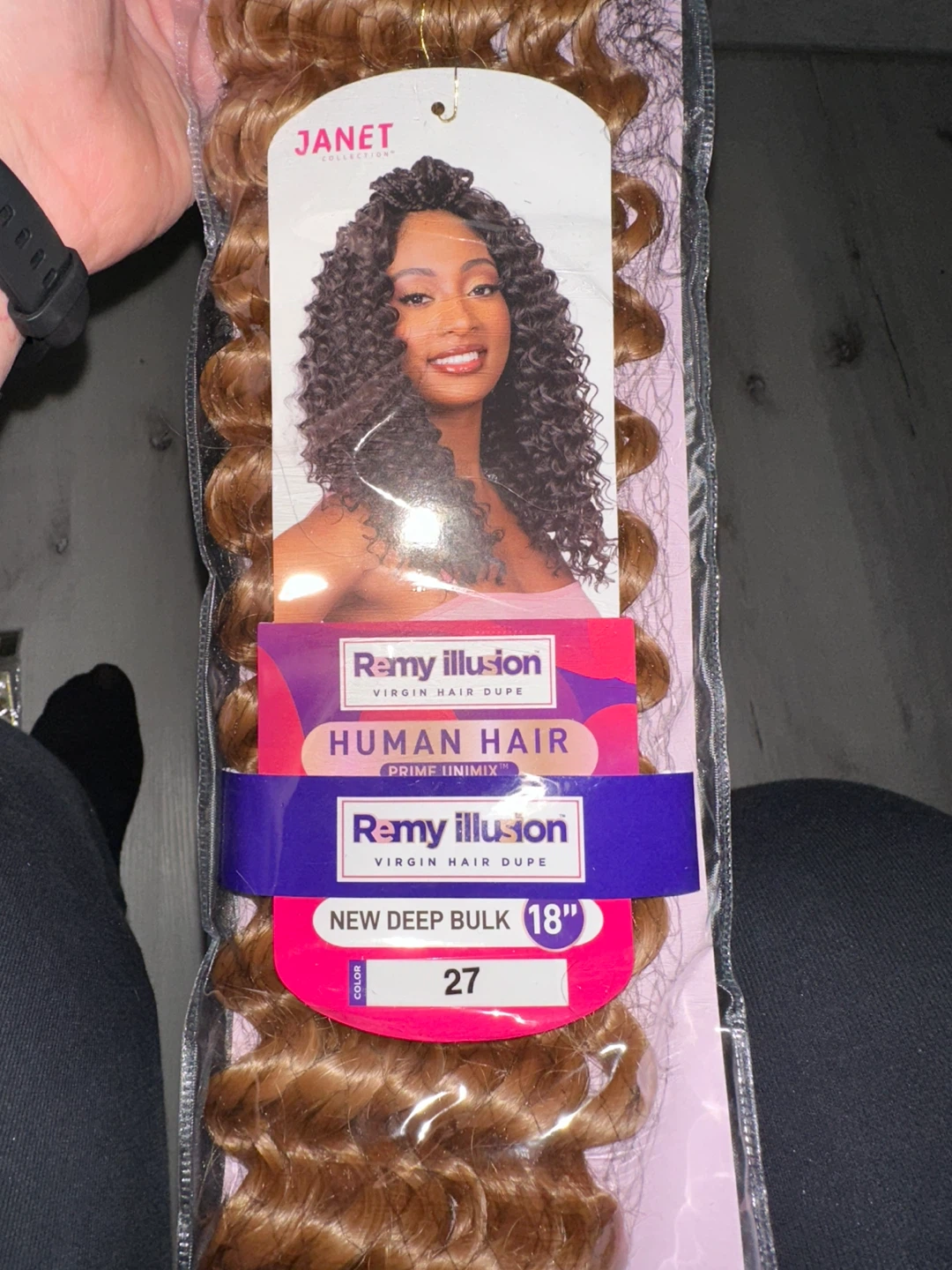 Janet Collection New Deep Bulk Hair Extension 18" - photo 2