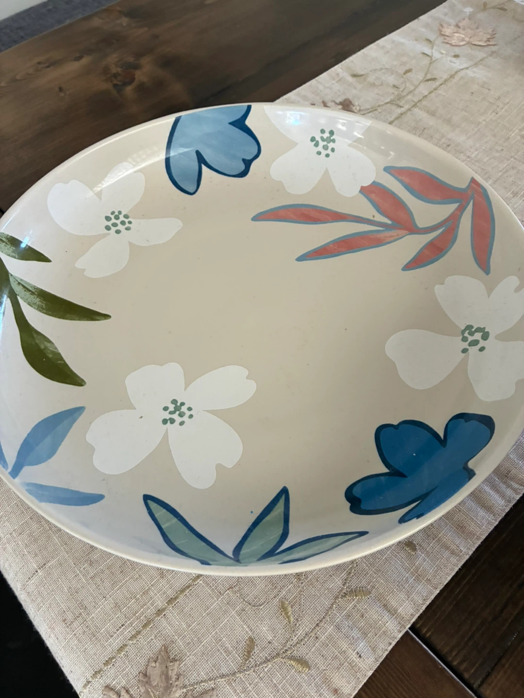 Floral Serving Bowl - photo 2