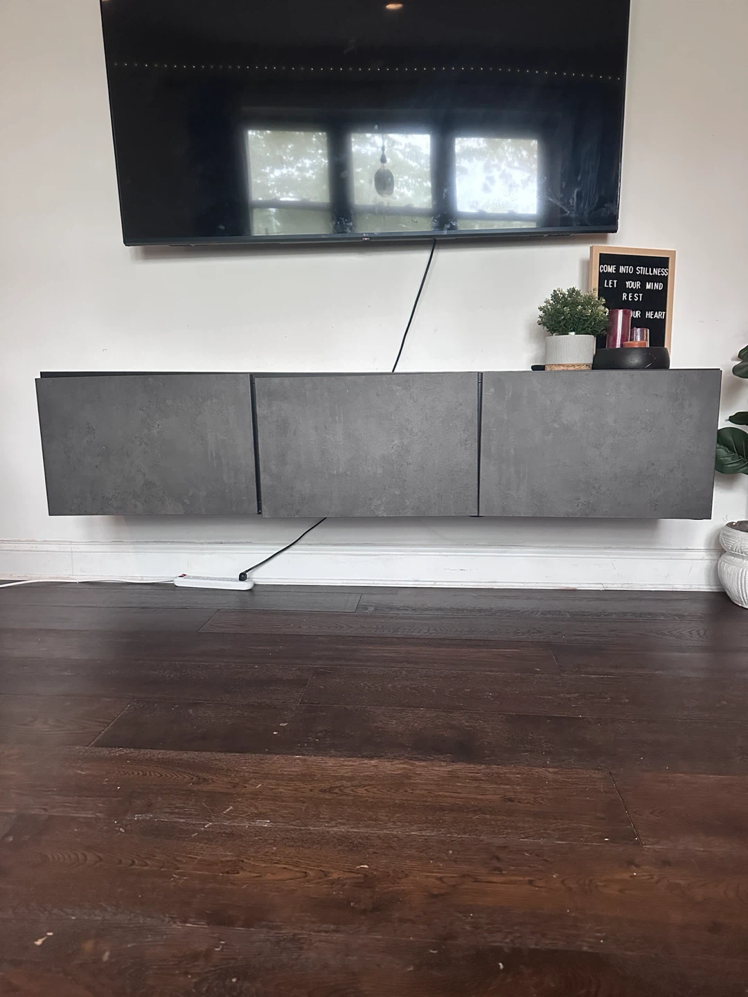 IKEA Floating TV Media Console Unit