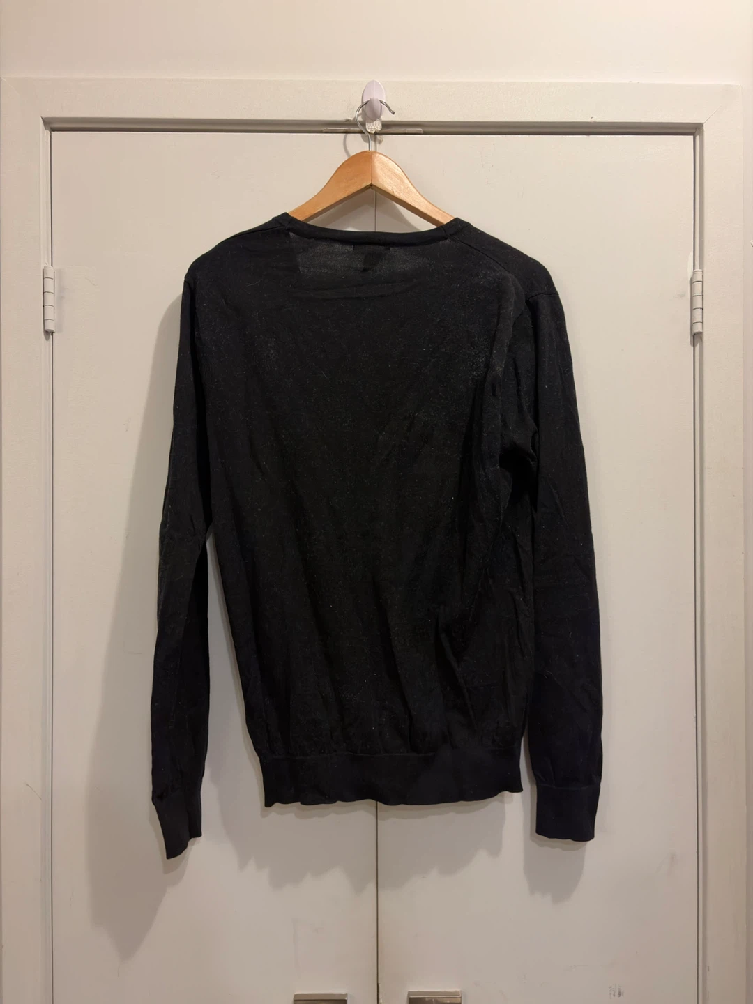 H&M Black Cotton Cardigan - photo 4