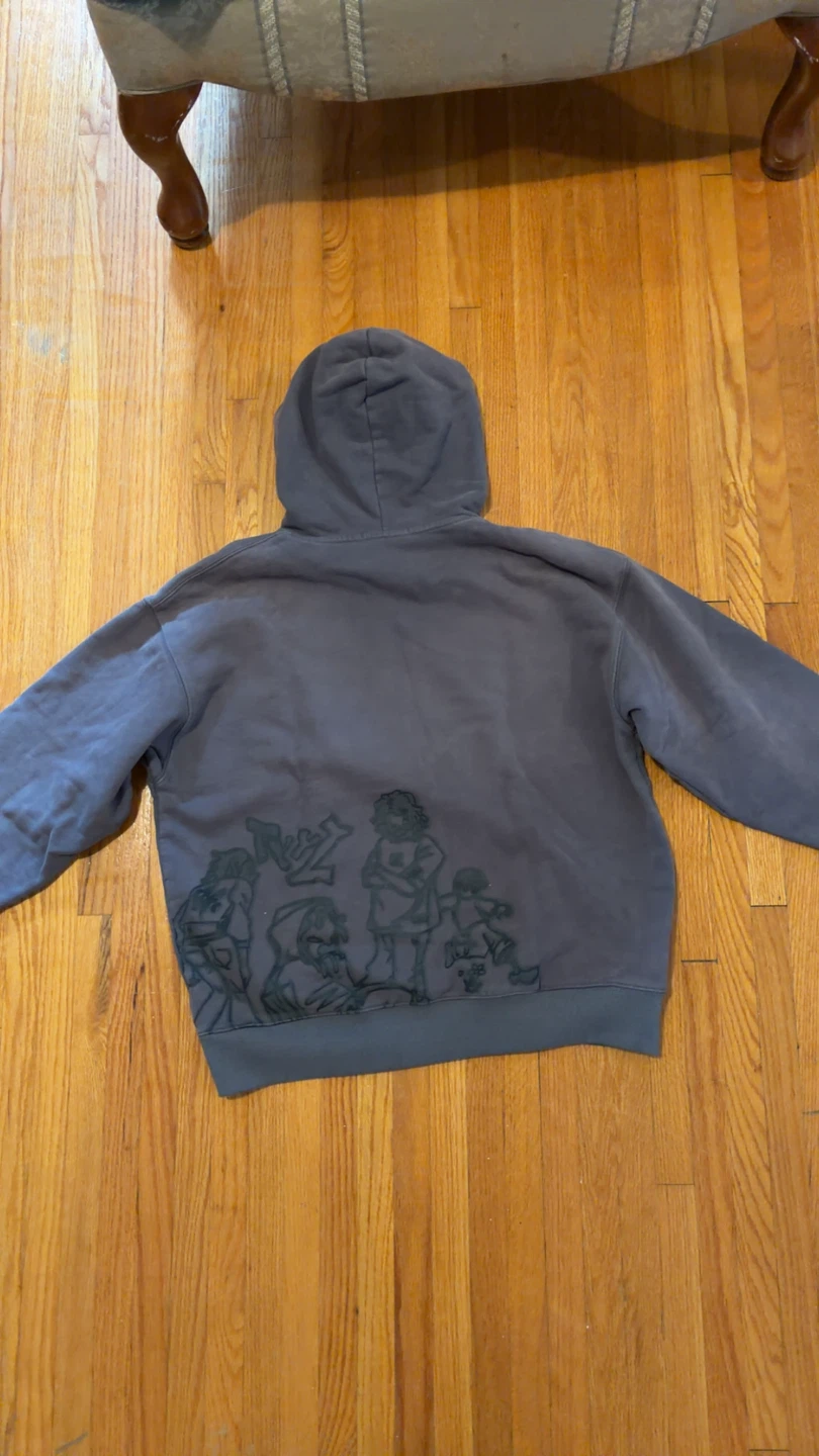 Aelfric Eden Charcoal Grey Graphic Hoodie - photo 2