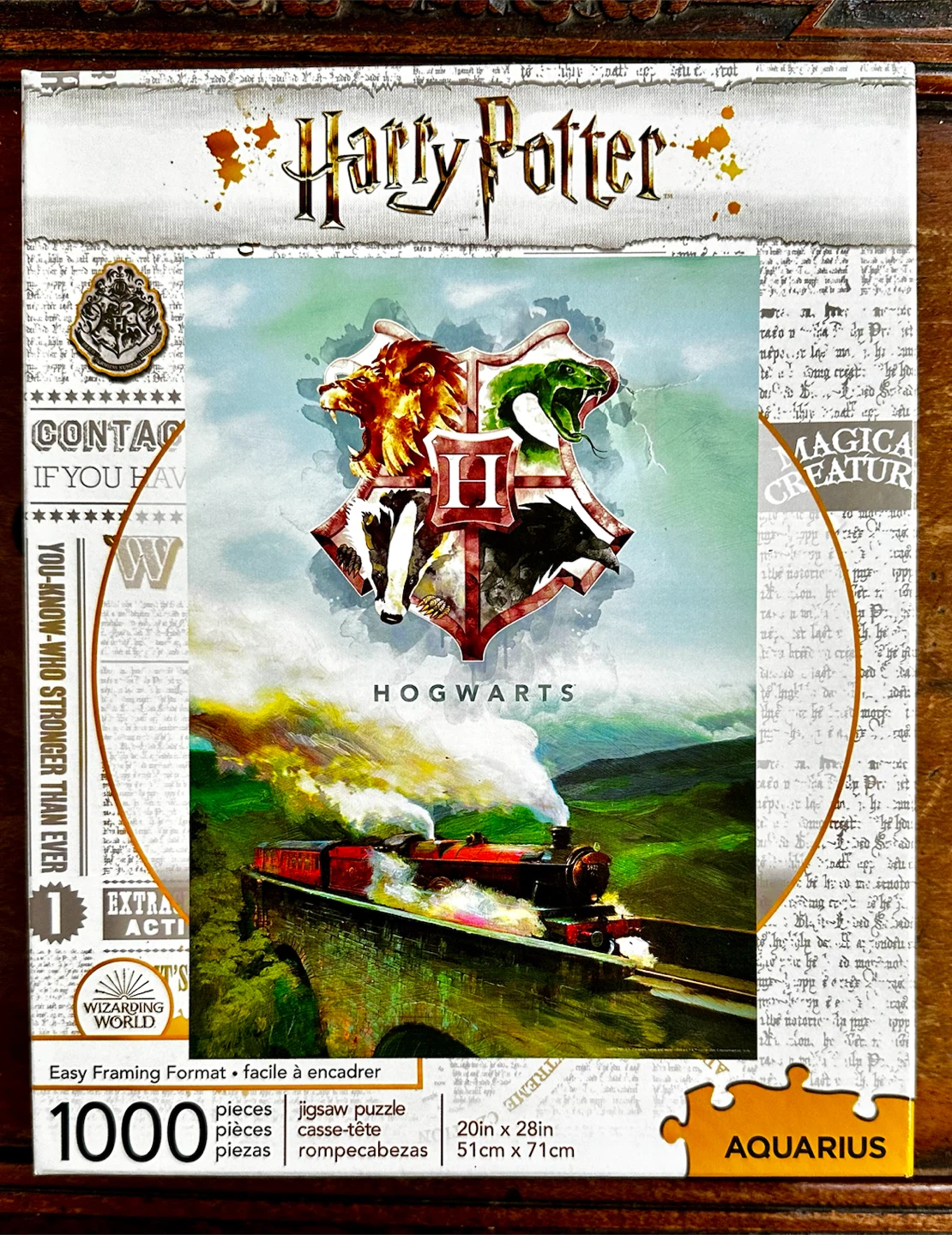 Harry Potter Hogwarts Express 1000 Piece Jigsaw Puzzle
