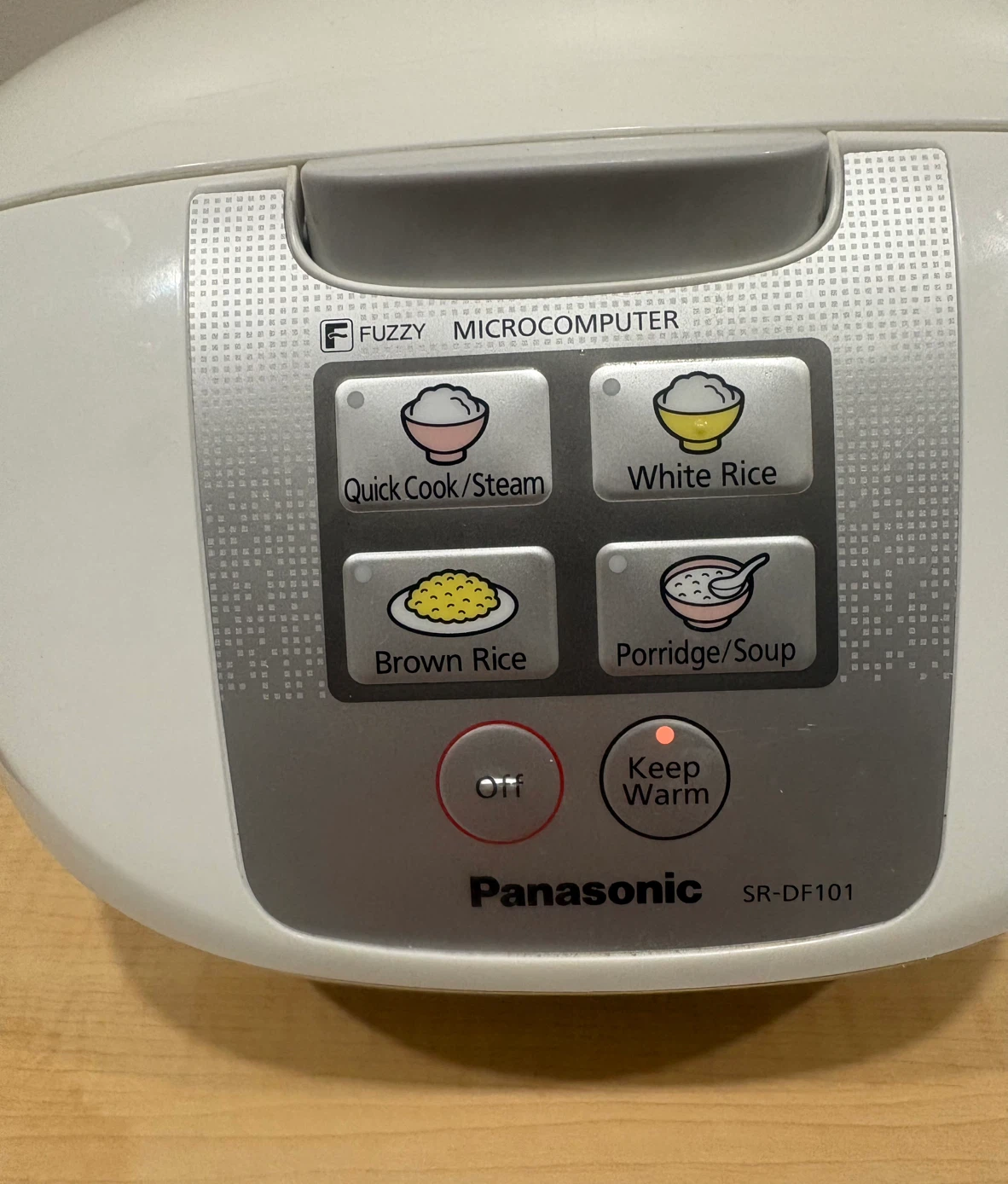 Panasonic SR-DF101 Fuzzy Microcomputer Rice Cooker - photo 5