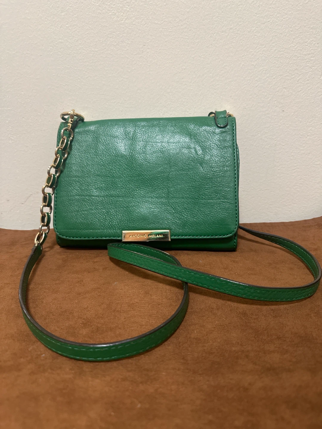 Antonio Melani Green Crossbody Bag