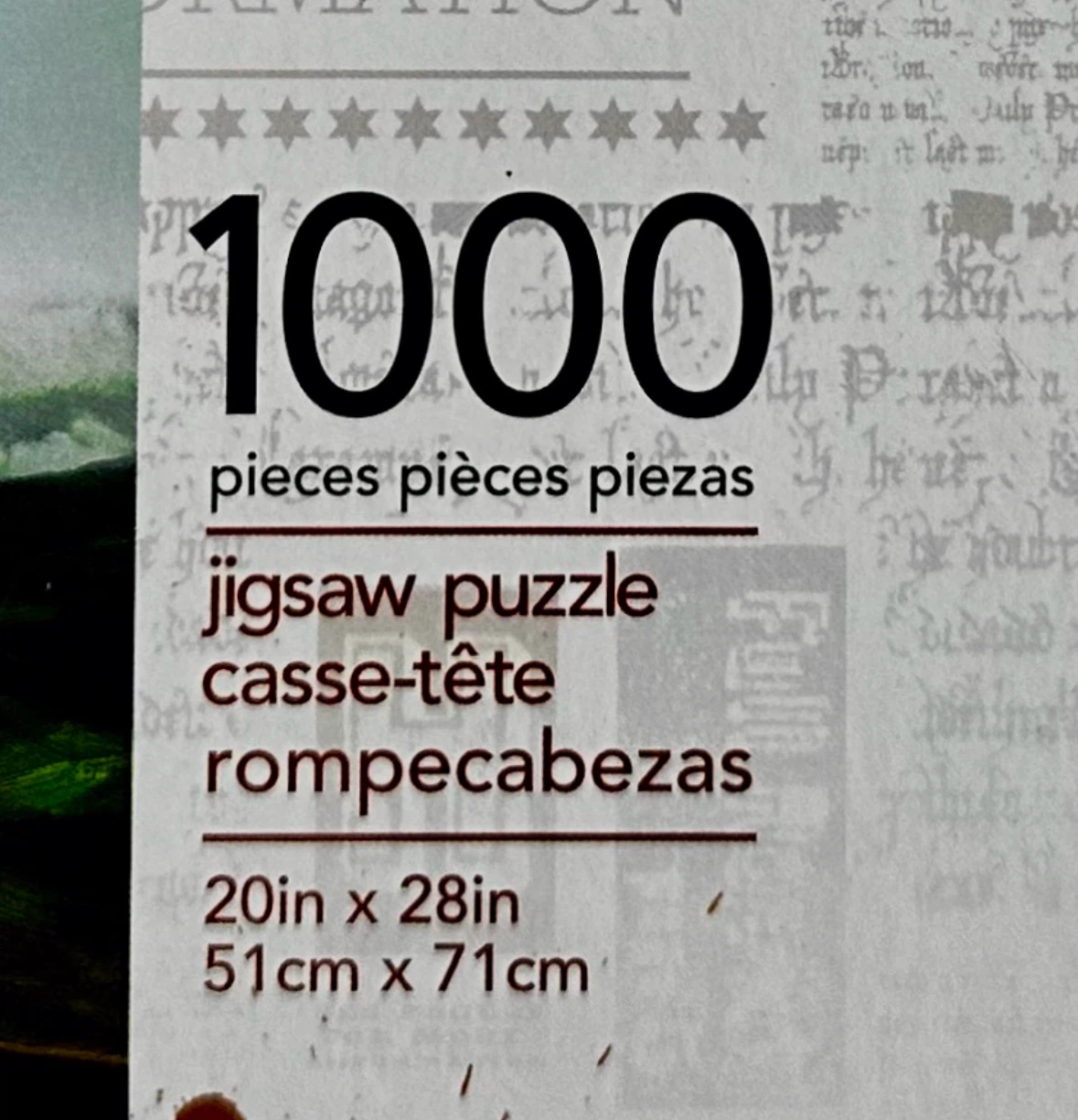 Harry Potter Hogwarts Express 1000 Piece Jigsaw Puzzle - photo 4