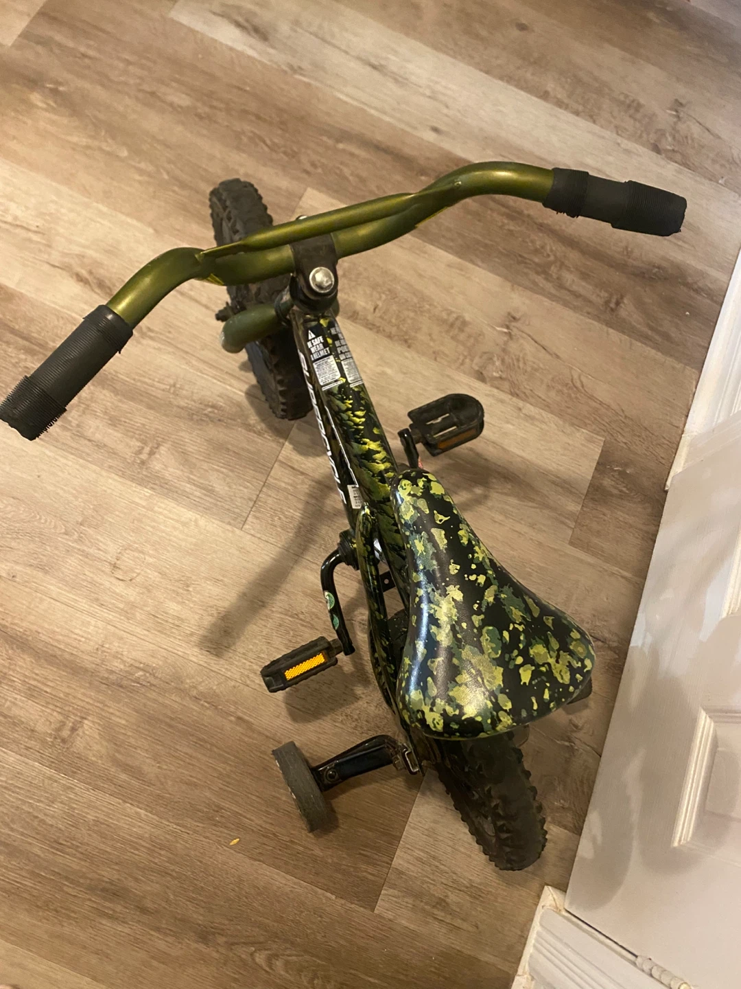 12” kids supercycle camo bike - photo 4