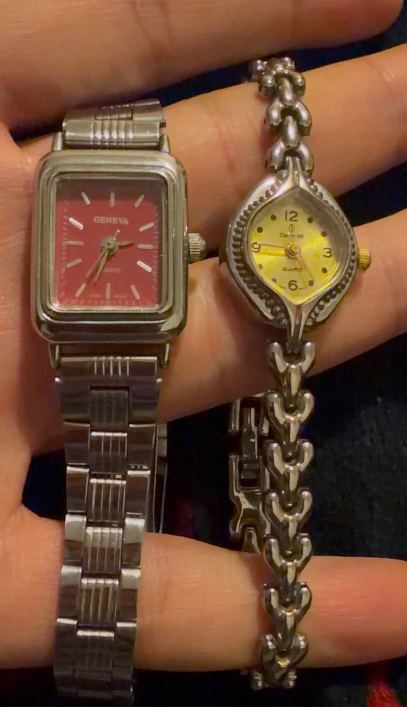 Set of Two Geneva and Odin Hill Quartz Watches