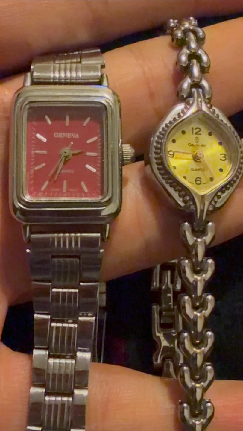Set of Two Geneva and Odin Hill Quartz Watches - photo 2