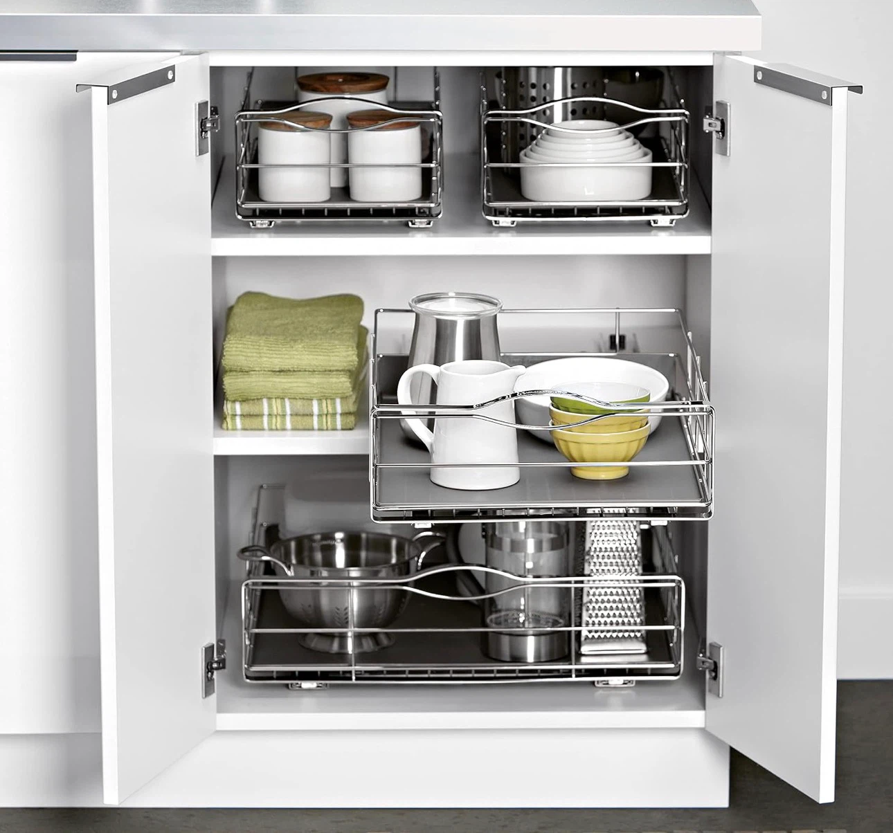 Simplehuman pull-out cabinet organizer, size M - photo 5