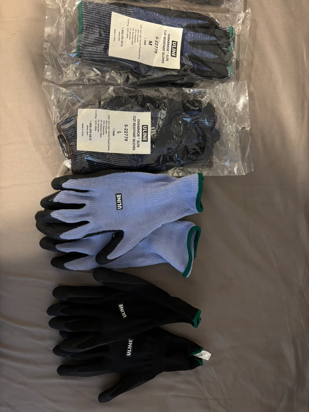 Uline Durarmor Elite Cut Resistant Gloves