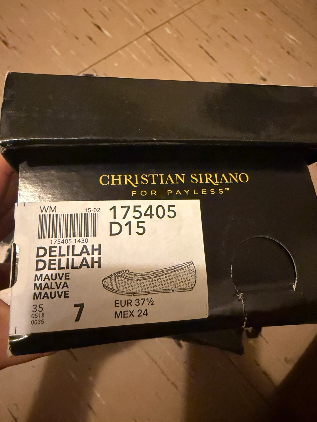 Christian Siriano Delilah Mauve Flats Size 7 - photo 3