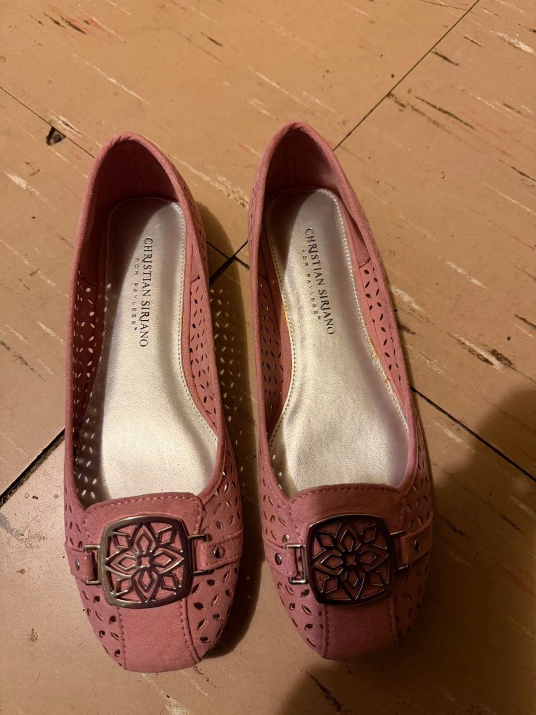 Christian Siriano Delilah Mauve Flats Size 7