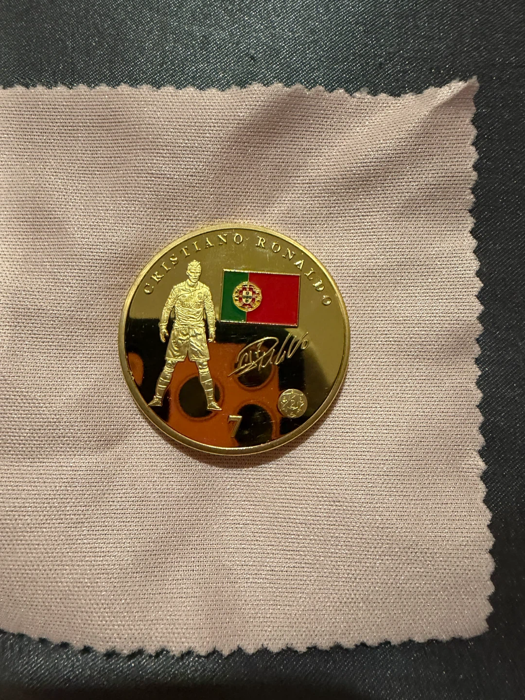 CR7 Gold plated coin - photo 3