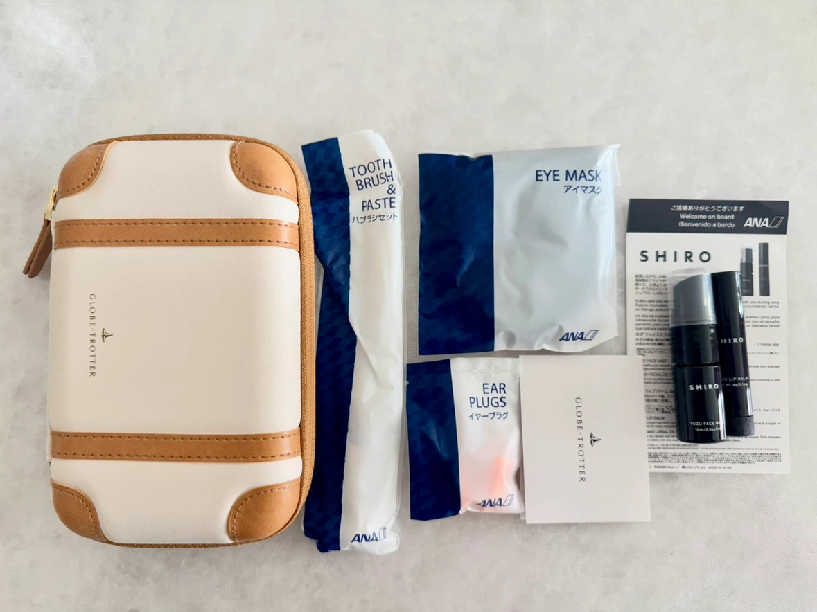 Globe-Trotter for ANA Amenity Kit x Shiro