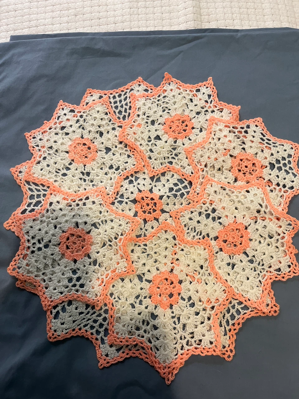 Handmade Crochet Doily Set